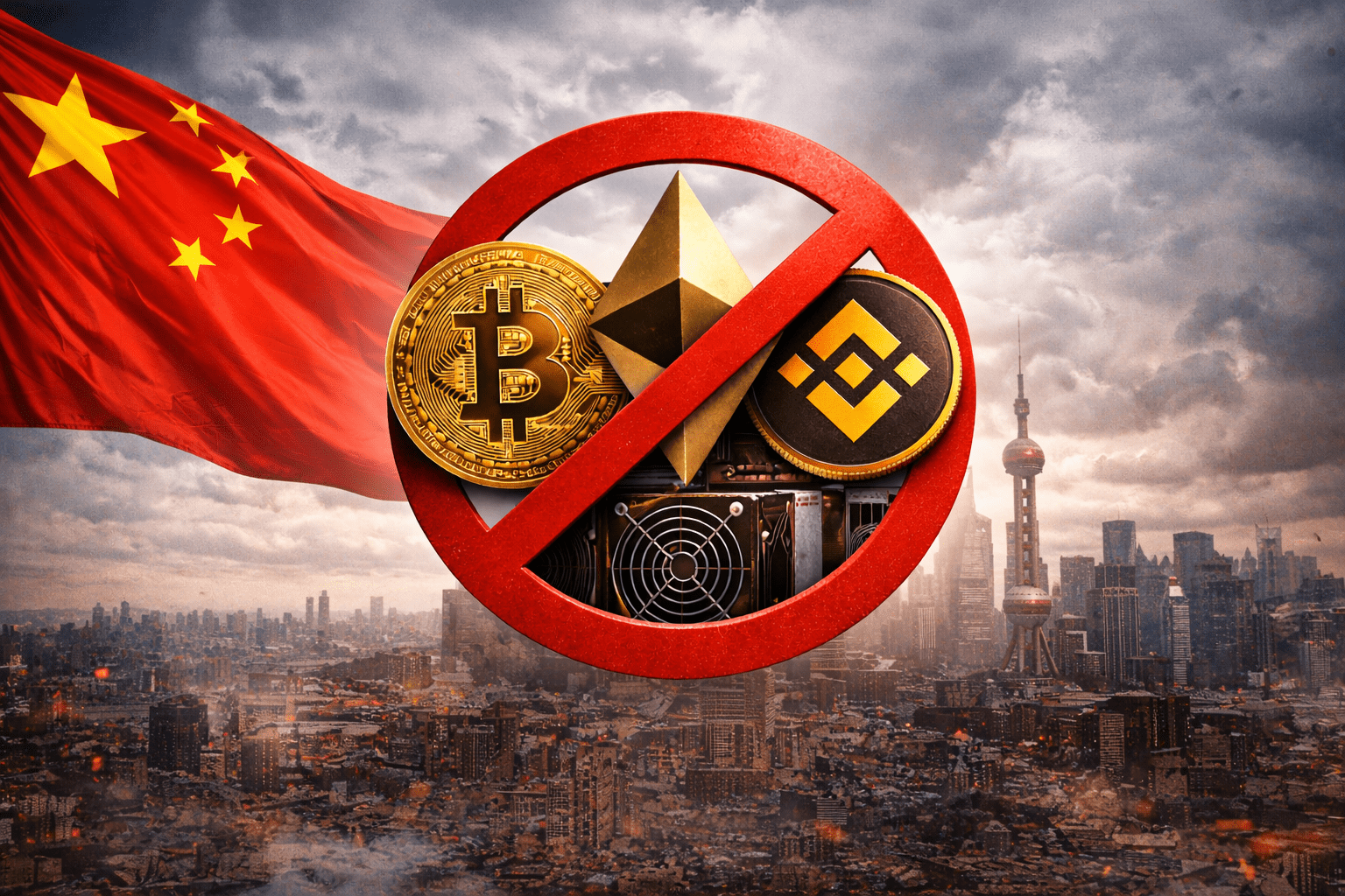 China Reaffirms Comprehensive Ban on Cryptocurrencies and Mining